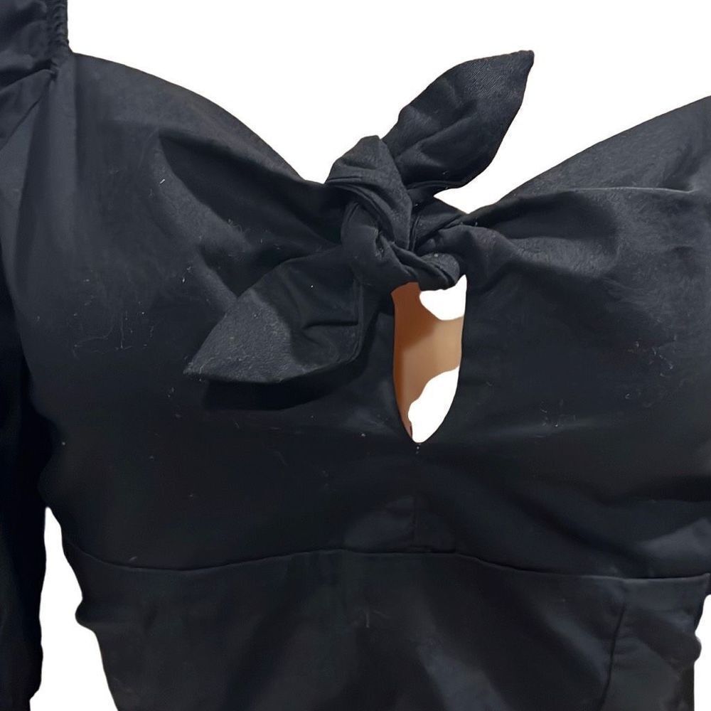 Vera Moda Black Croo Top - Picture 6 of 11